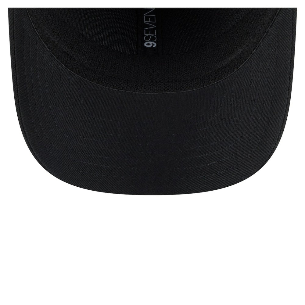 San Francisco Giants Circle Patch 9SEVENTY Stretch-Snap Hat Black