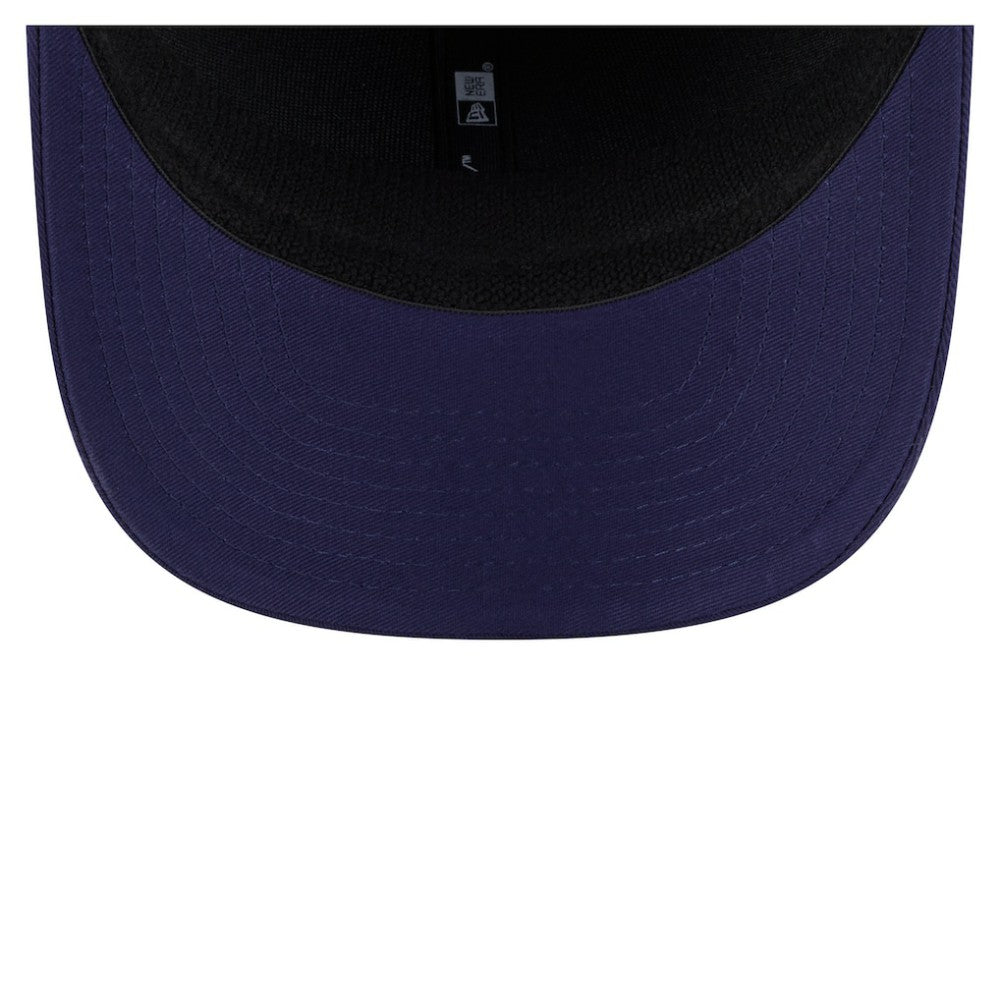 Tampa Bay Rays Circle Patch 9SEVENTY Stretch-Snap Hat Navy
