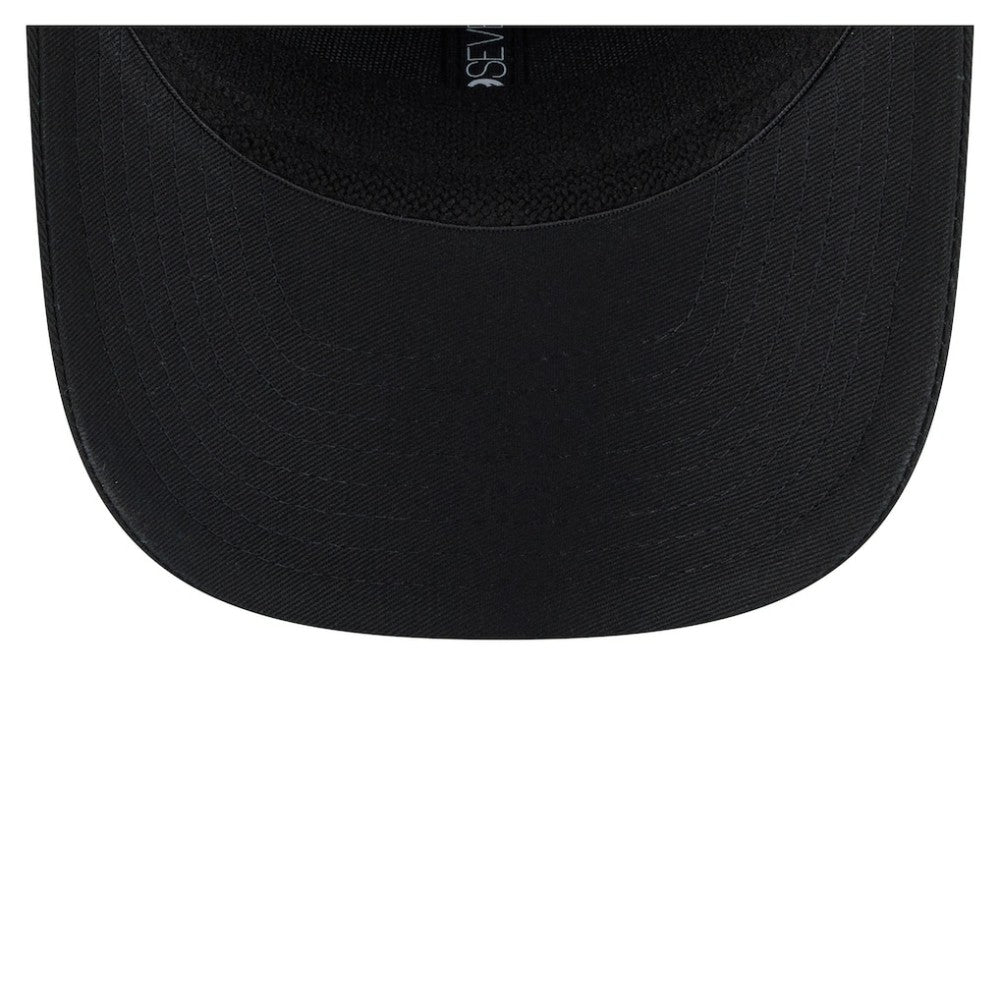 Colorado Rockies Circle Patch 9SEVENTY Stretch-Snap Hat Black