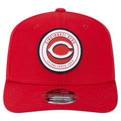 Cincinnati Reds Circle Patch 9SEVENTY Stretch-Snap Hat Red