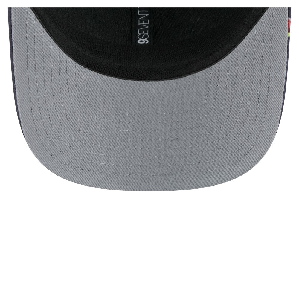 Los Angeles Angels Adventure Drinks Pattern 9SEVENTY Stretch-Snap Hat Black