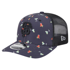 San Francisco Giants Adventure Drinks Pattern 9SEVENTY Stretch-Snap Hat Black