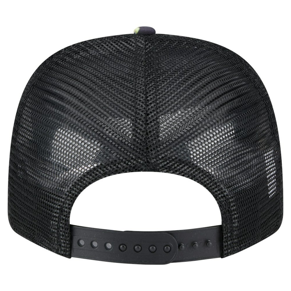 Texas Rangers Adventure Drinks Pattern 9SEVENTY Stretch-Snap Hat Black