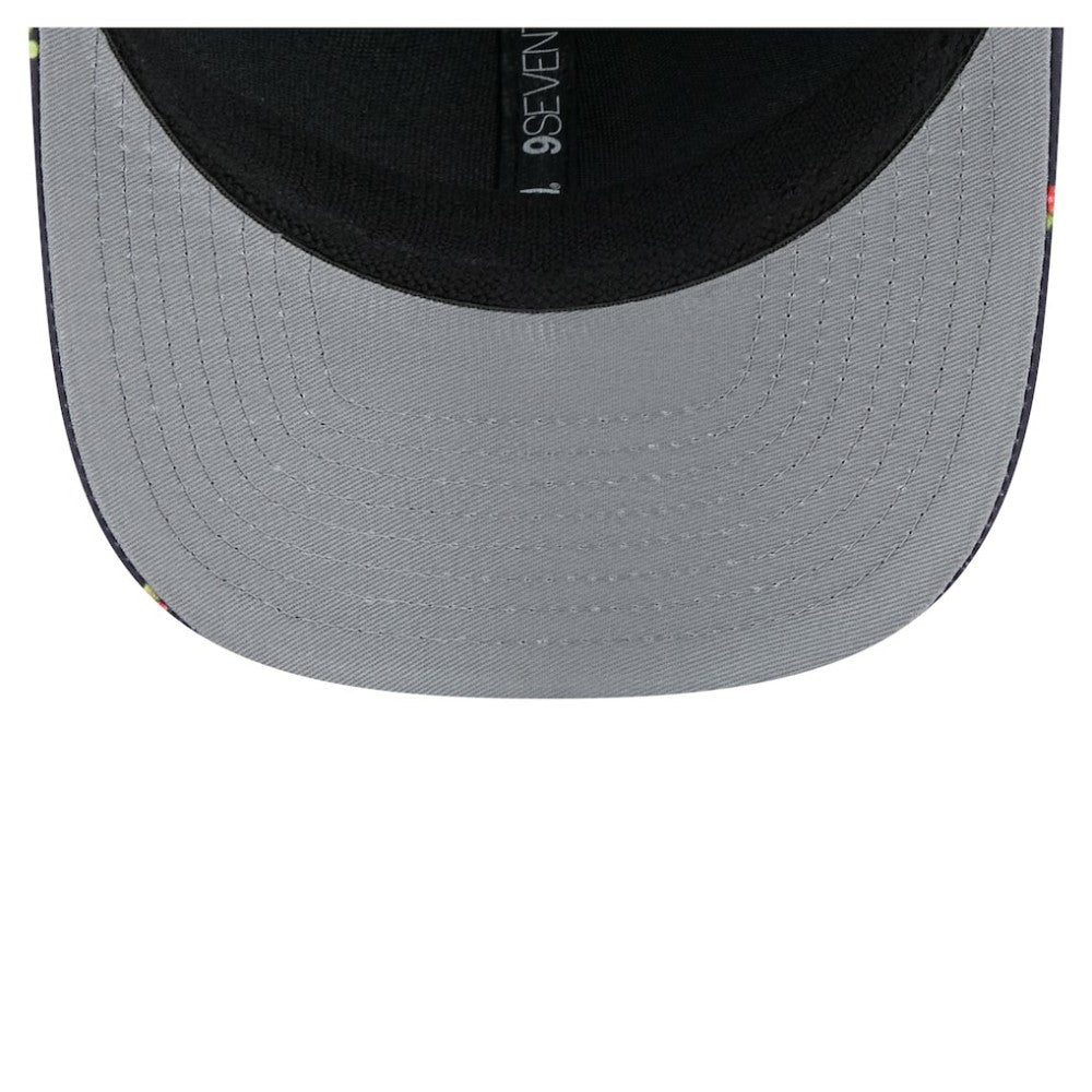 Texas Rangers Adventure Drinks Pattern 9SEVENTY Stretch-Snap Hat Black