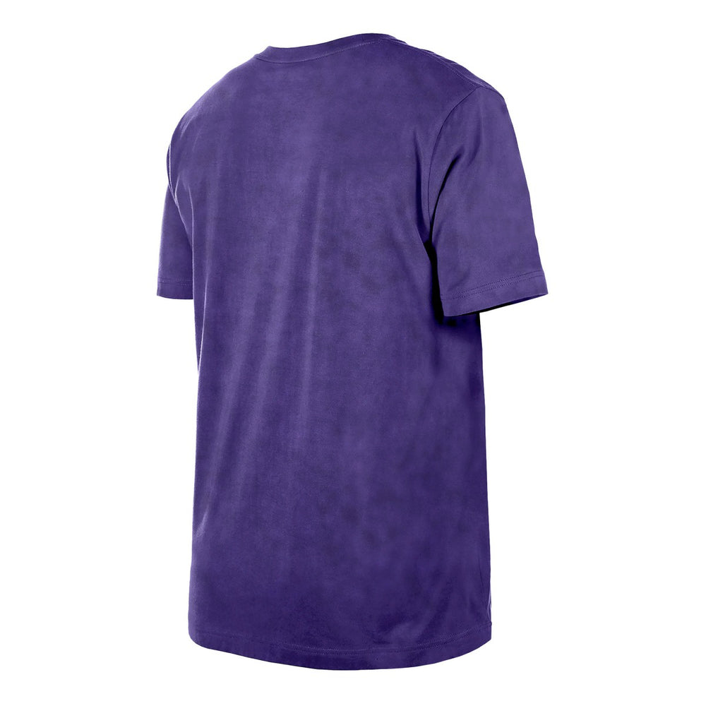 Los Angeles Lakers Throwback Vintage Boxy Mineral Wash T-Shirt - Purple outlet