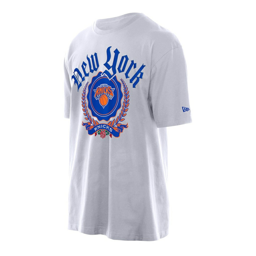 New York Knicks Throwback Prep Oversized T-Shirt - White shop