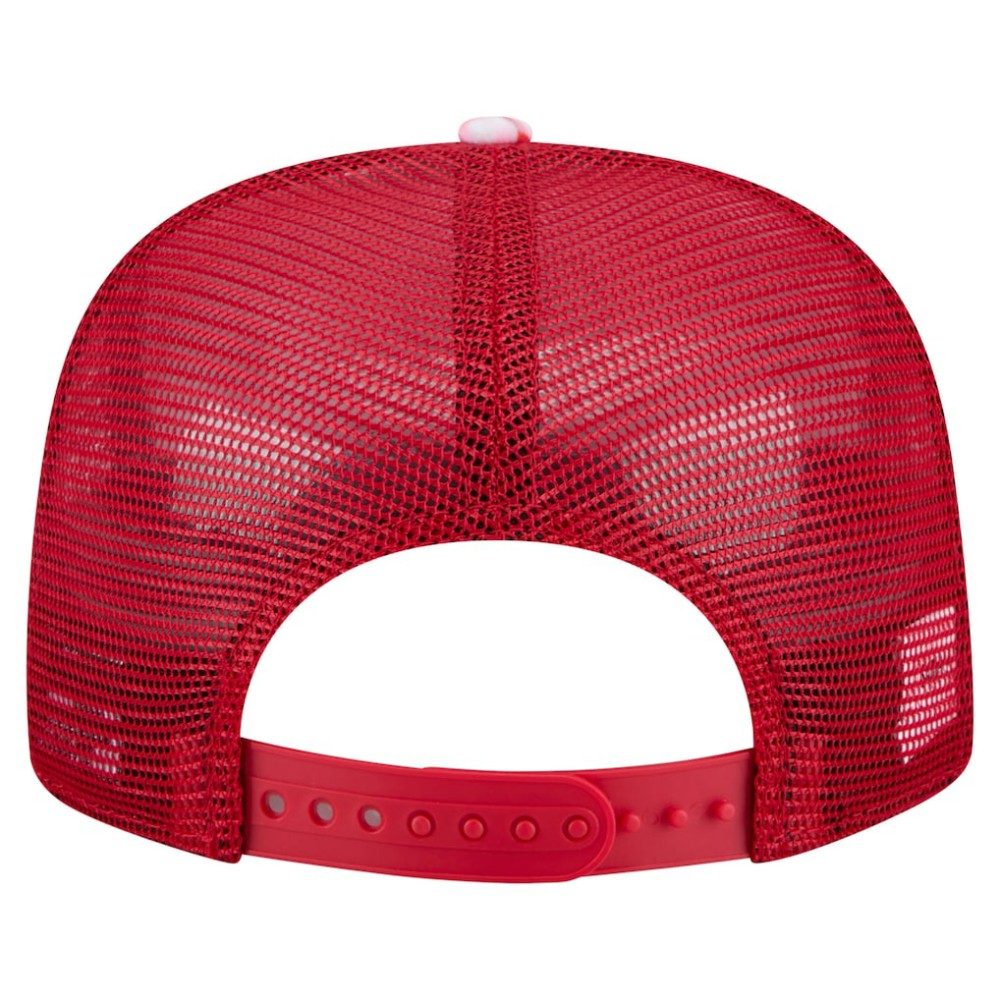 Philadelphia Phillies Adventure Pattern Golfer Trucker Snapback Hat Red