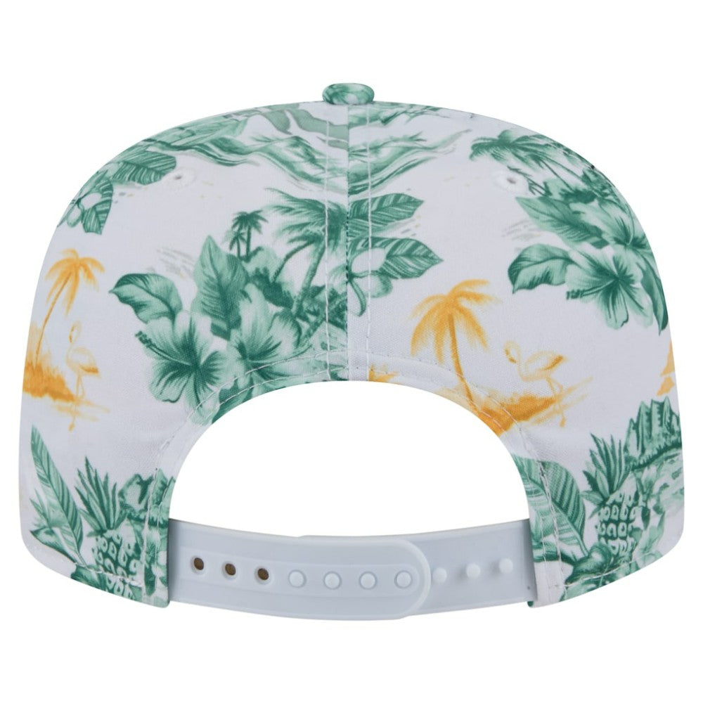 Athletics Printed Island Golfer Snapback Hat White