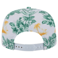 Athletics Printed Island Golfer Snapback Hat White