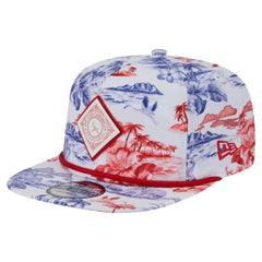 St. Louis Cardinals Printed Island Golfer Snapback Hat White