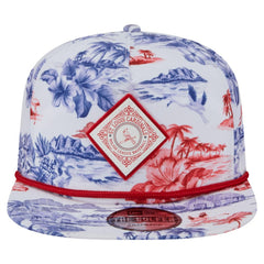St. Louis Cardinals Printed Island Golfer Snapback Hat White