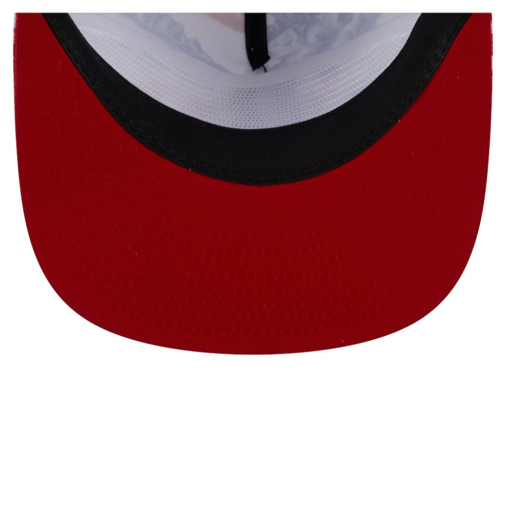 St. Louis Cardinals Printed Island Golfer Snapback Hat White