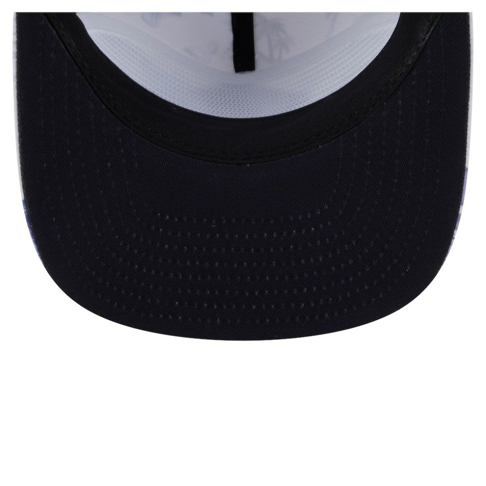 New York Yankees Printed Island Golfer Snapback Hat White