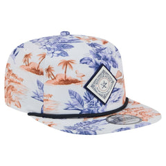 Houston Astros Printed Island Golfer Snapback Hat White