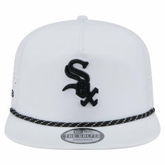 Chicago White Sox Perforated Golfer Snapback Hat White