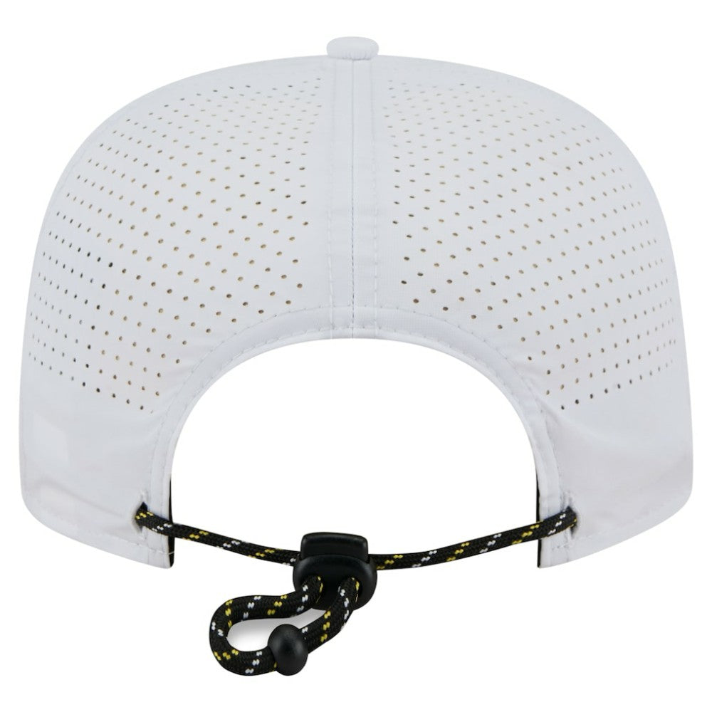 Pittsburgh Pirates Perforated Golfer Snapback Hat White