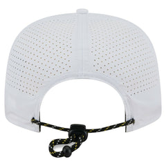 Pittsburgh Pirates Perforated Golfer Snapback Hat White