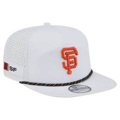 San Francisco Giants Perforated Golfer Snapback Hat White