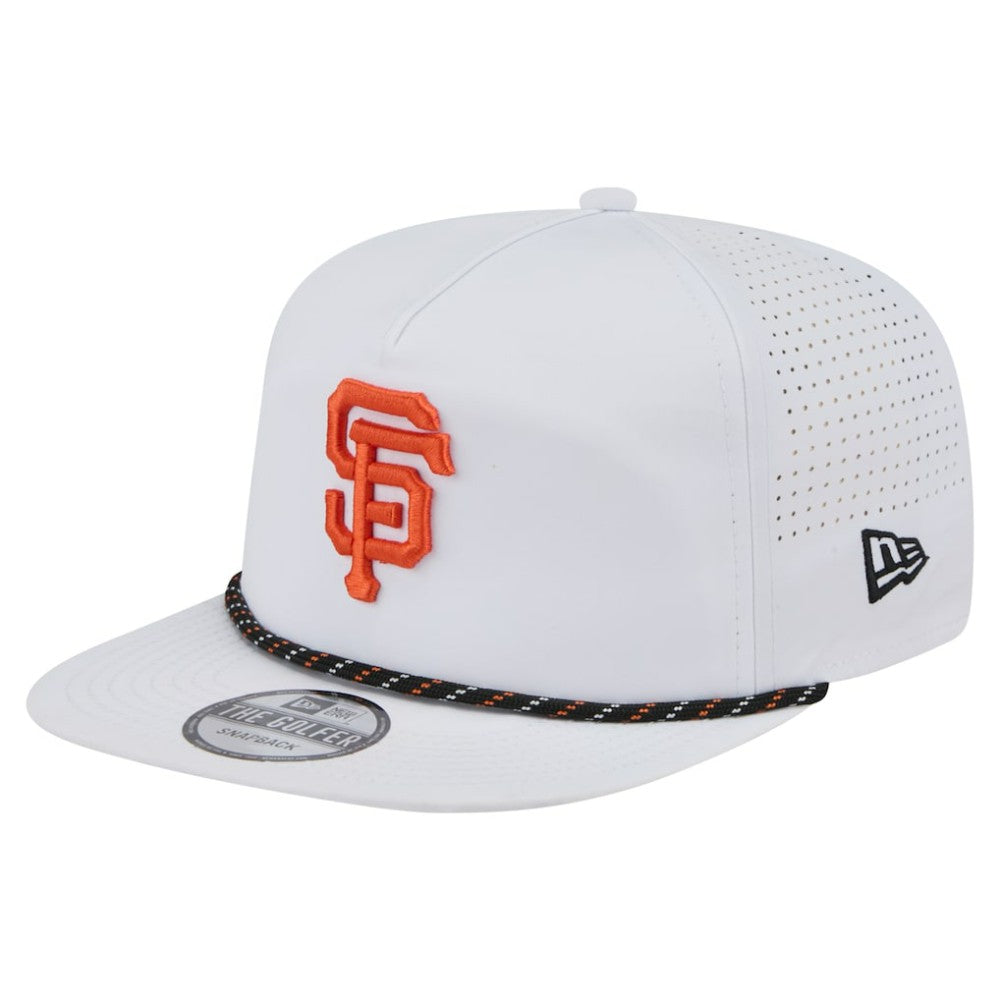 San Francisco Giants Perforated Golfer Snapback Hat White