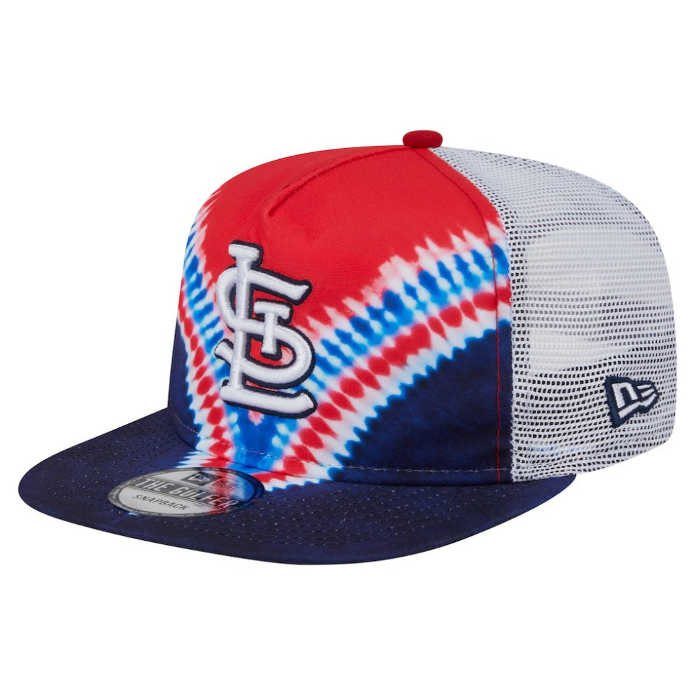 St. Louis Cardinals Tie-Dye Golfer Trucker Adjustable Hat