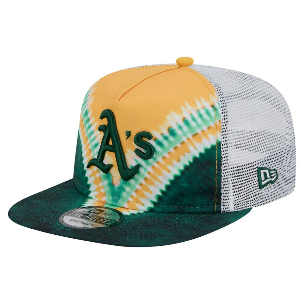 Athletics Tie-Dye Golfer Trucker Adjustable Hat