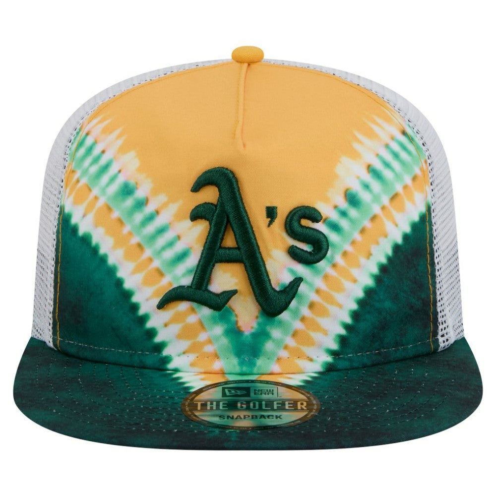 Athletics Tie-Dye Golfer Trucker Adjustable Hat
