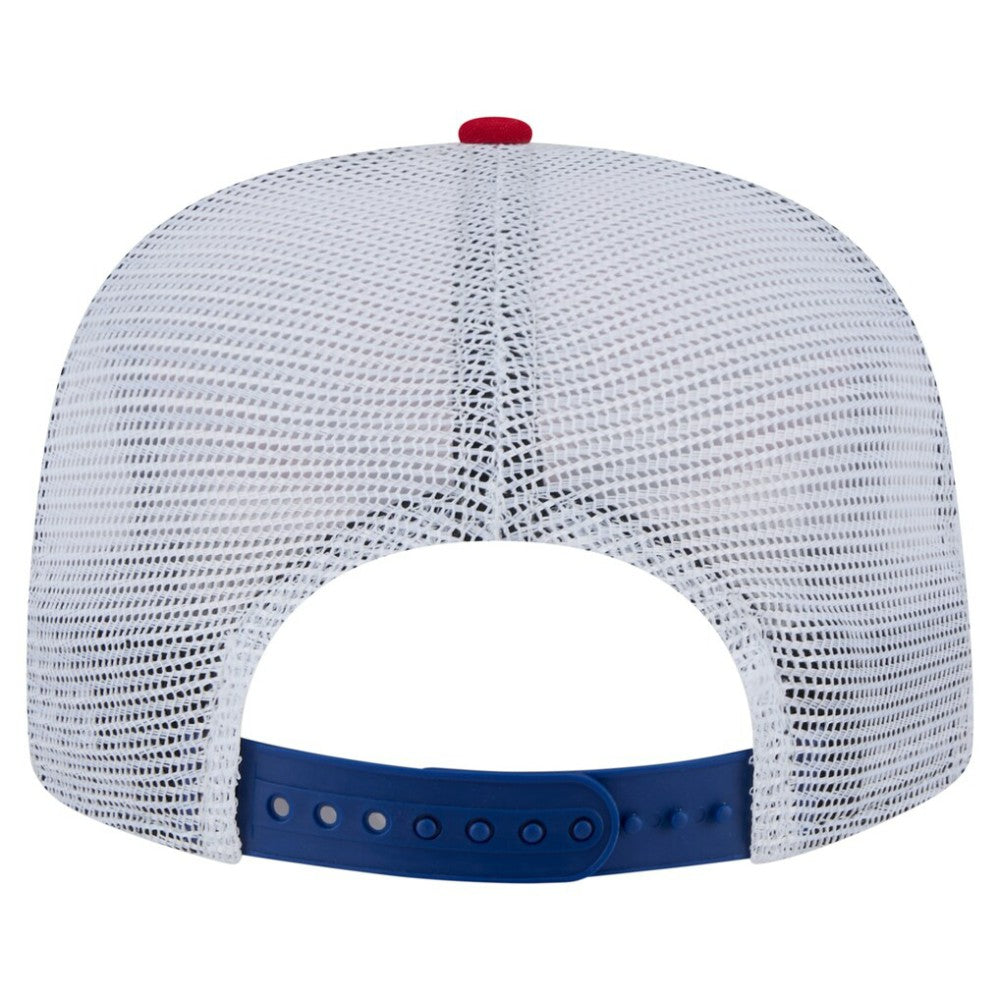 Chicago Cubs Tie-Dye Golfer Trucker Adjustable Hat