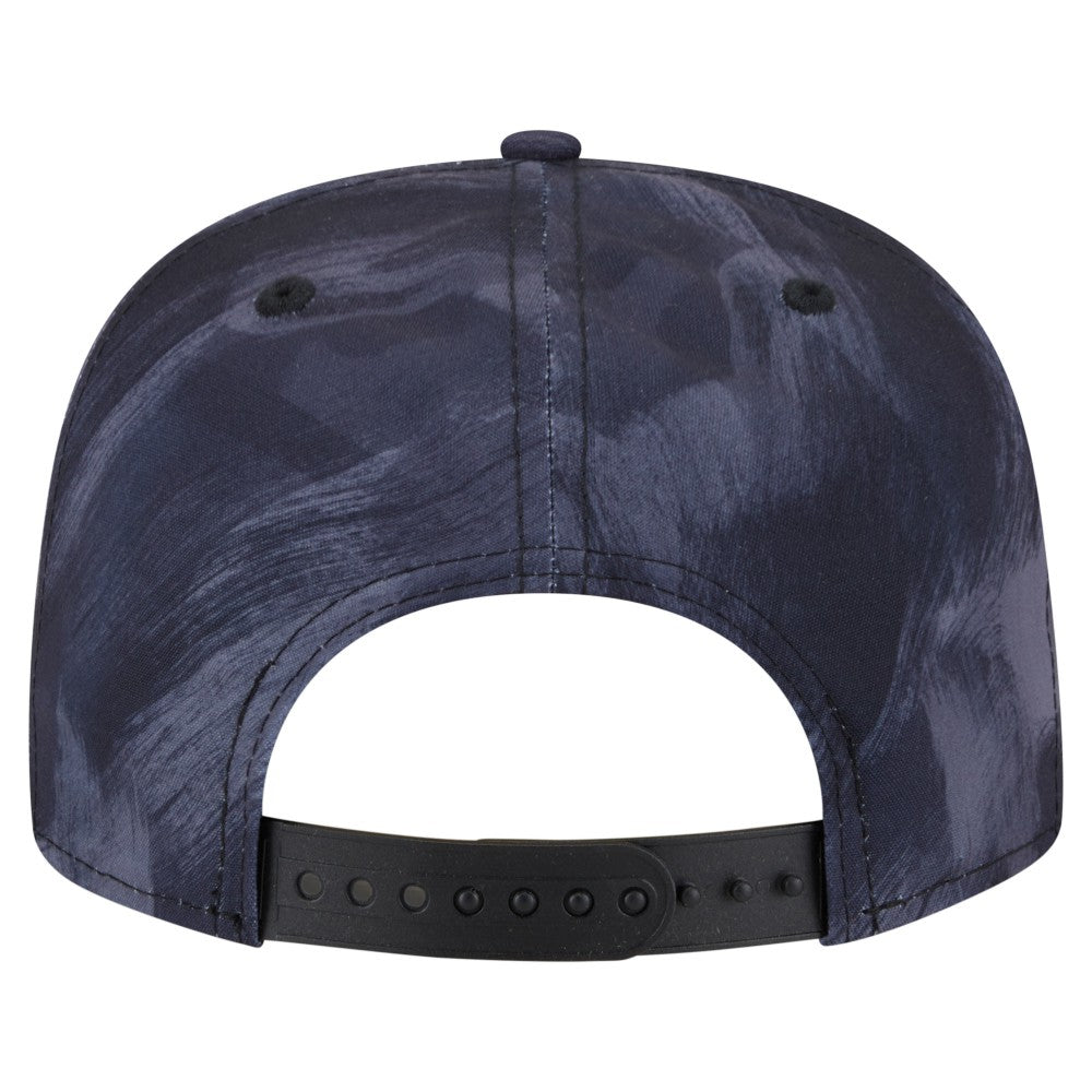 Los Angeles Angels Printed Golfer Snapback Hat Navy