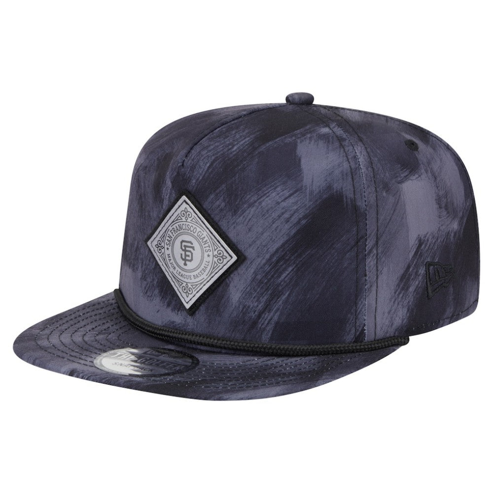 San Francisco Giants Printed Golfer Snapback Hat Navy