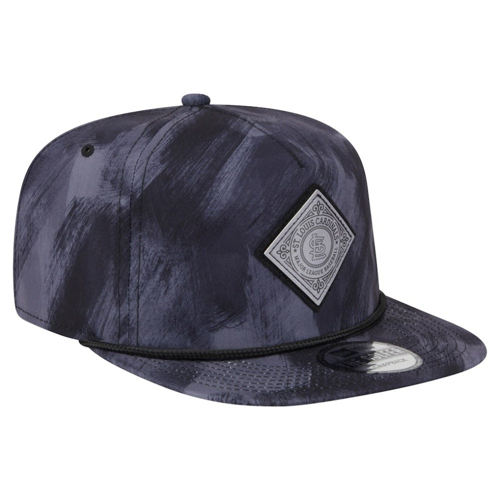 St. Louis Cardinals Printed Golfer Snapback Hat Navy