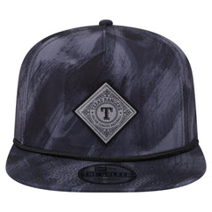 Texas Rangers Printed Golfer Snapback Hat Navy