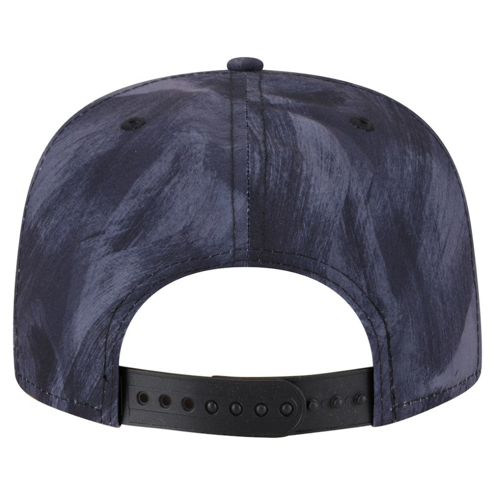 Chicago Cubs Printed Golfer Snapback Hat Navy