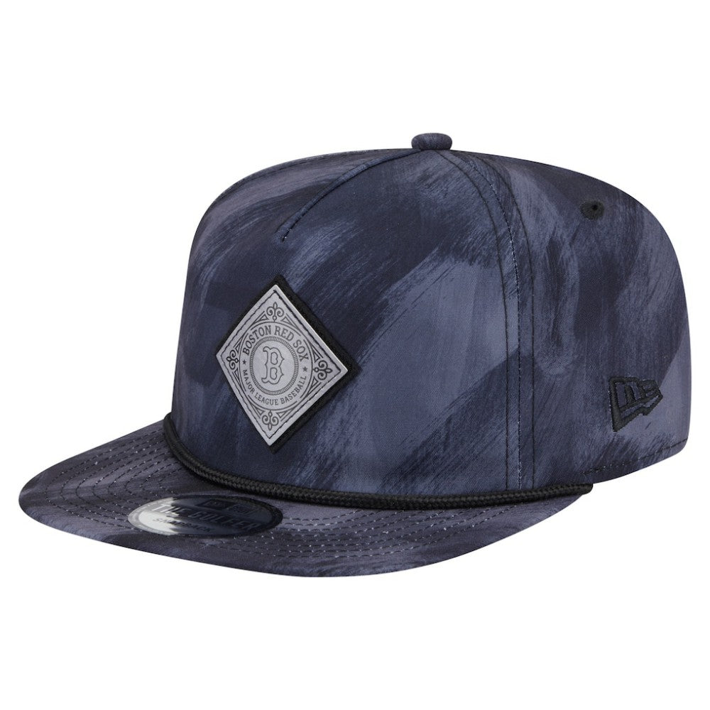 Boston Red Sox Printed Golfer Snapback Hat Navy