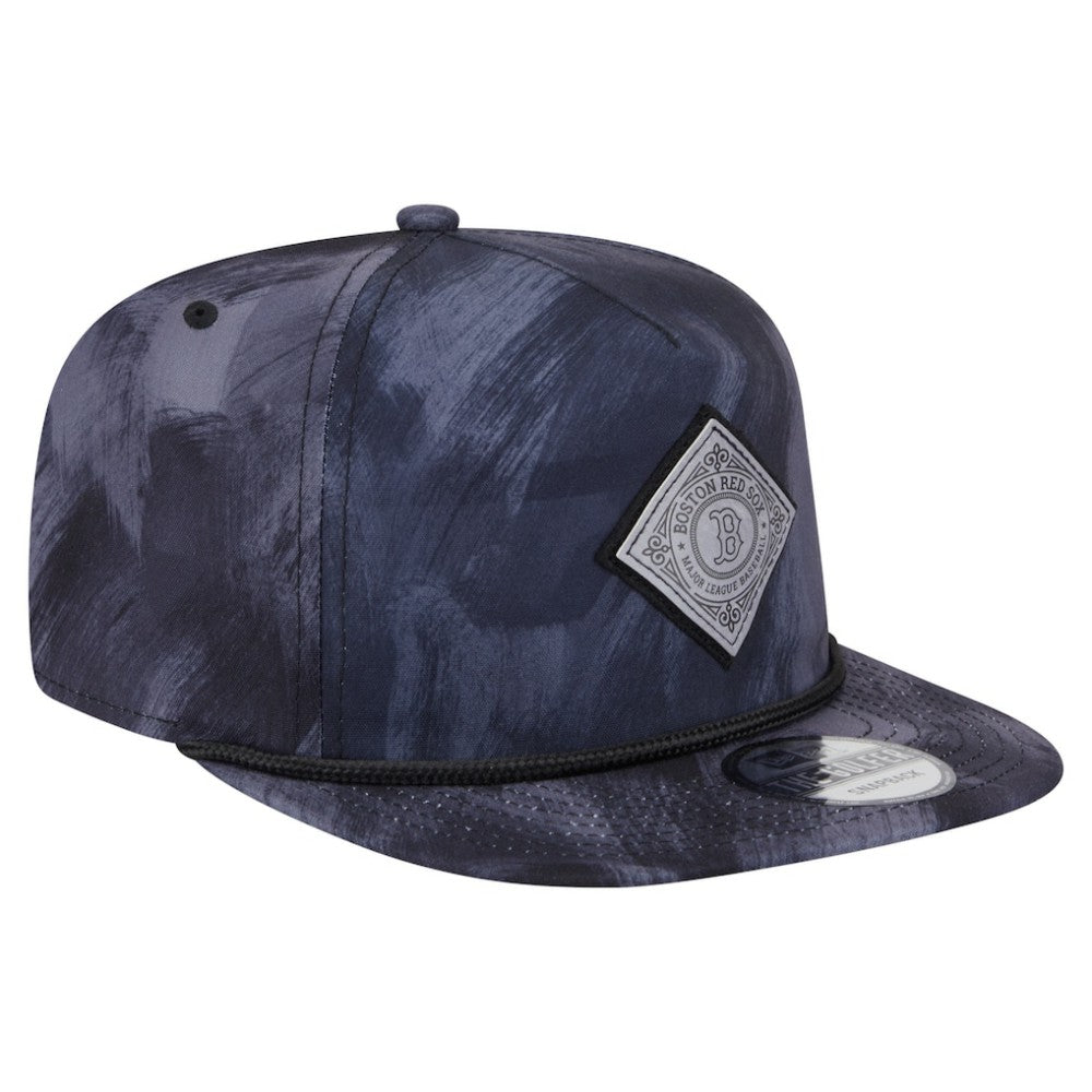 Boston Red Sox Printed Golfer Snapback Hat Navy