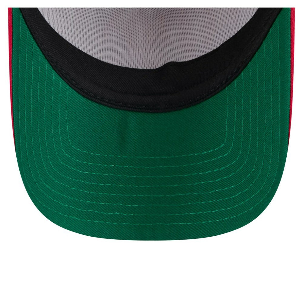 Washington Nationals Distressed 9FORTY A-Frame Adjustable Trucker Hat Red