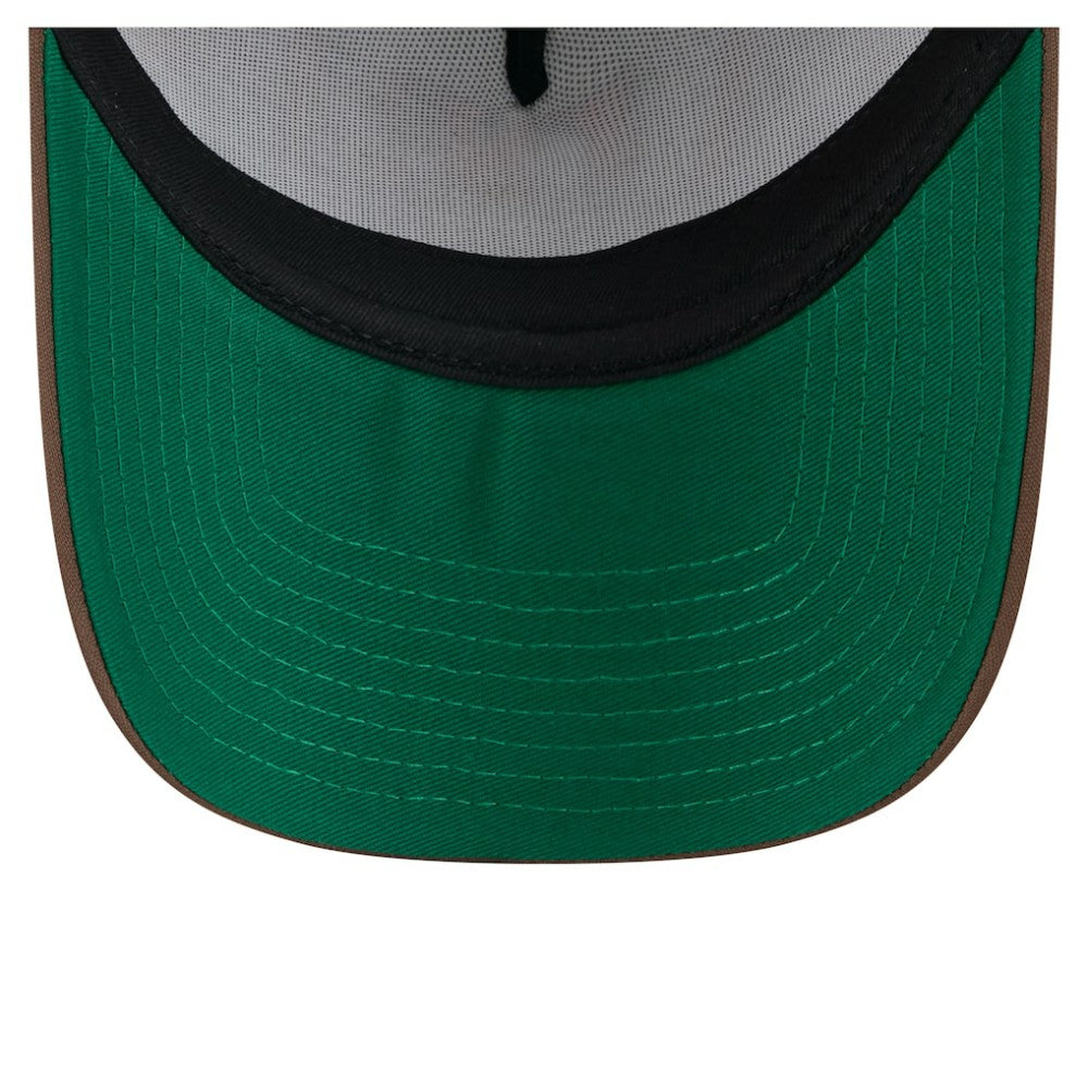 San Diego Padres Distressed 9FORTY A-Frame Adjustable Trucker Hat Brown