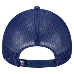 Texas Rangers Trucker A-Frame 9FORTY Adjustable Hat White/Royal