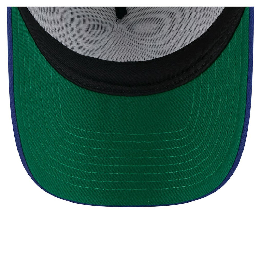 Texas Rangers Trucker A-Frame 9FORTY Adjustable Hat White/Royal