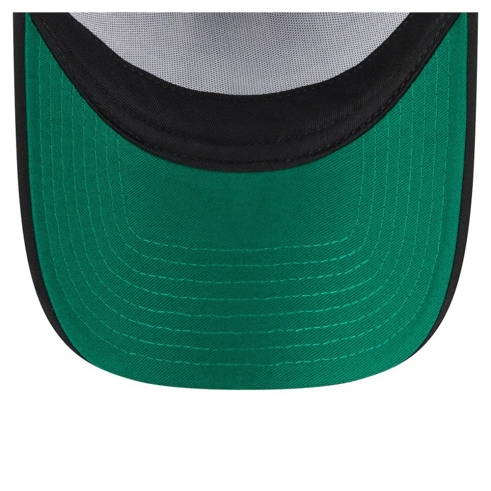 Colorado Rockies Distressed 9FORTY A-Frame Adjustable Trucker Hat Black