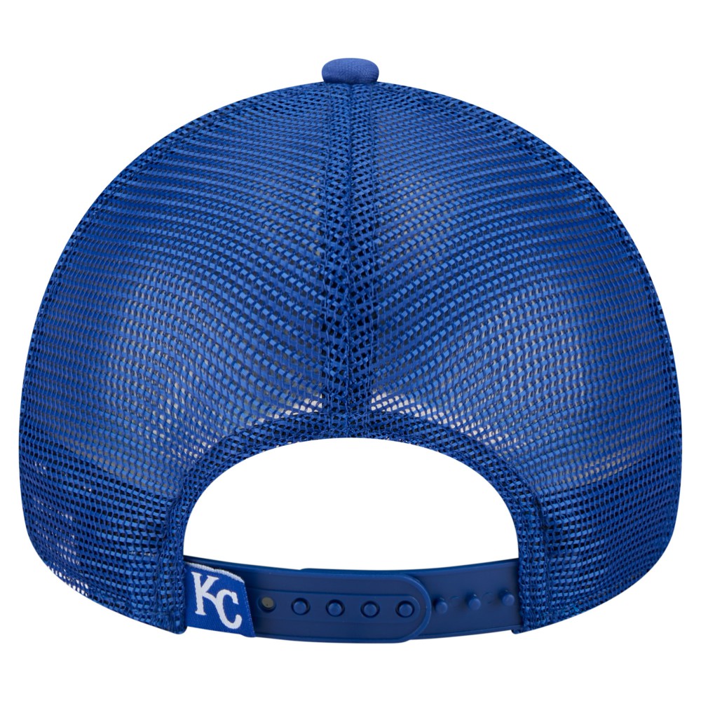 Kansas City Royals Distressed 9FORTY A-Frame Adjustable Trucker Hat Royal