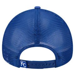 Kansas City Royals Distressed 9FORTY A-Frame Adjustable Trucker Hat Royal