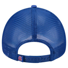 Atlanta Braves Trucker A-Frame 9FORTY Adjustable Hat White/Royal
