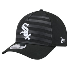 Chicago White Sox American Flag 9FORTY M-Crown A-Frame Adjustable Hat Black