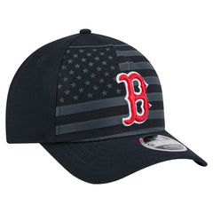 Boston Red Sox American Flag 9FORTY M-Crown A-Frame Adjustable Hat Navy