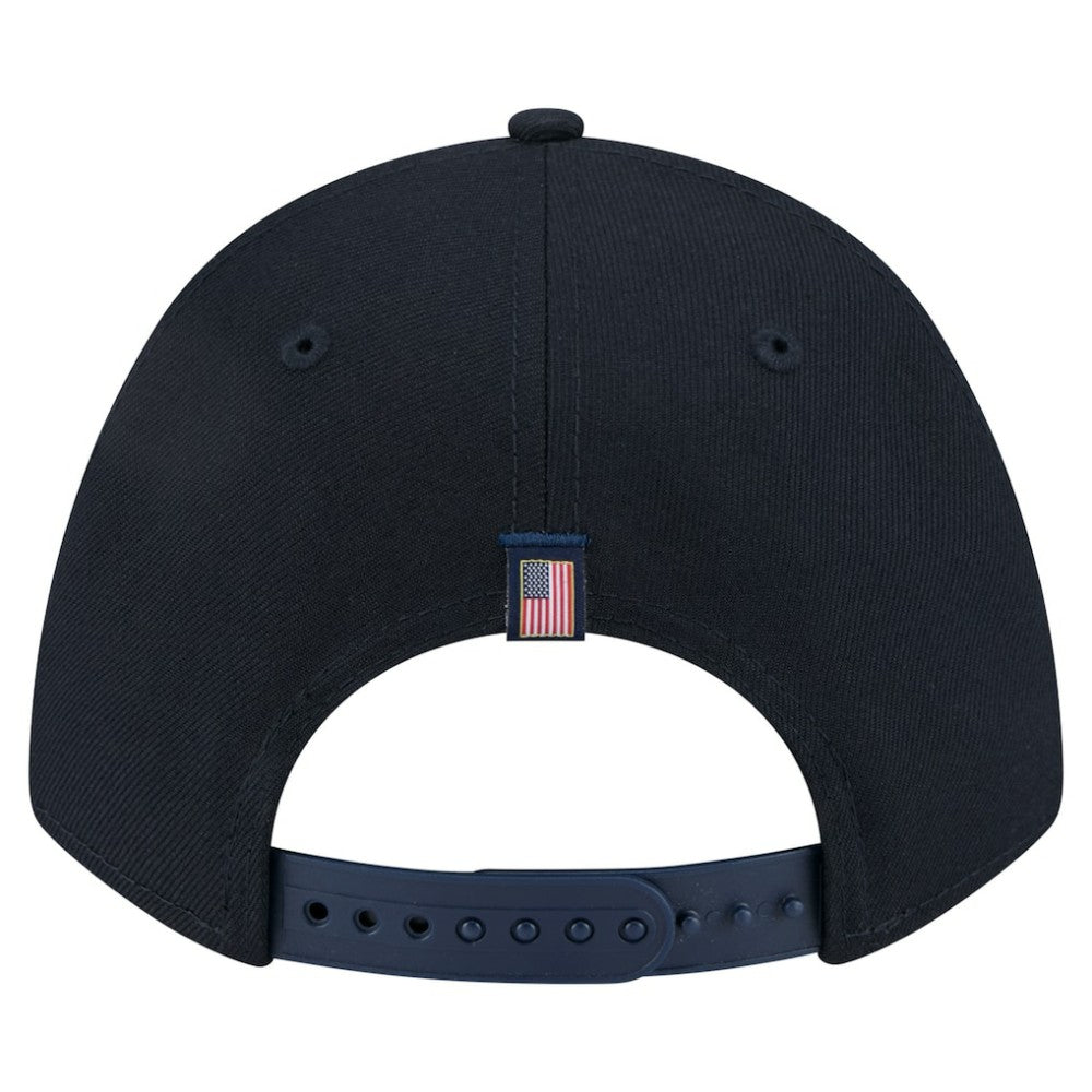 Boston Red Sox American Flag 9FORTY M-Crown A-Frame Adjustable Hat Navy