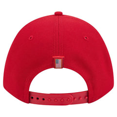 Washington Nationals American Flag 9FORTY M-Crown A-Frame Adjustable Hat Red