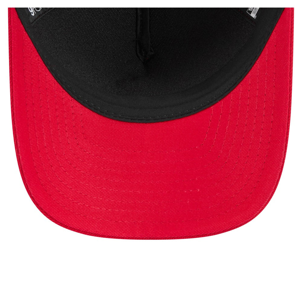 Los Angeles Angels American Flag 9FORTY M-Crown A-Frame Adjustable Hat Red