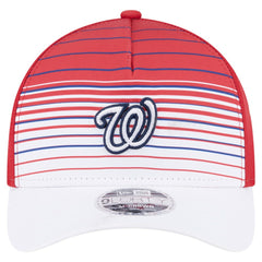 Washington Nationals Gradient 9FORTY M-Crown Adjustable Hat Red