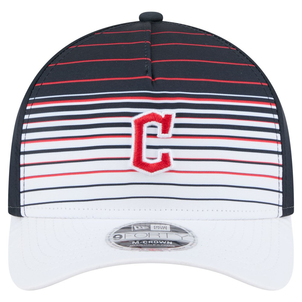 Cleveland Guardians Gradient 9FORTY M-Crown Adjustable Hat Navy