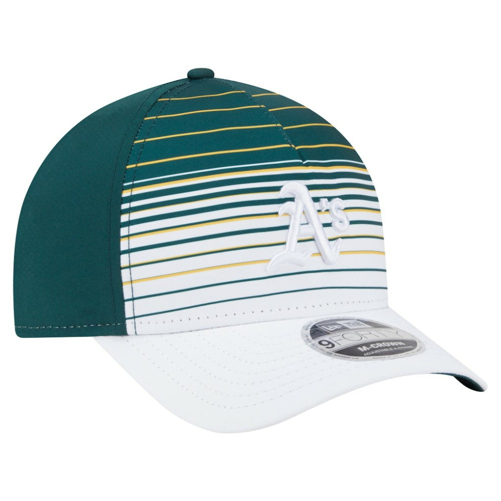 Athletics Gradient 9FORTY M-Crown Adjustable Hat Green